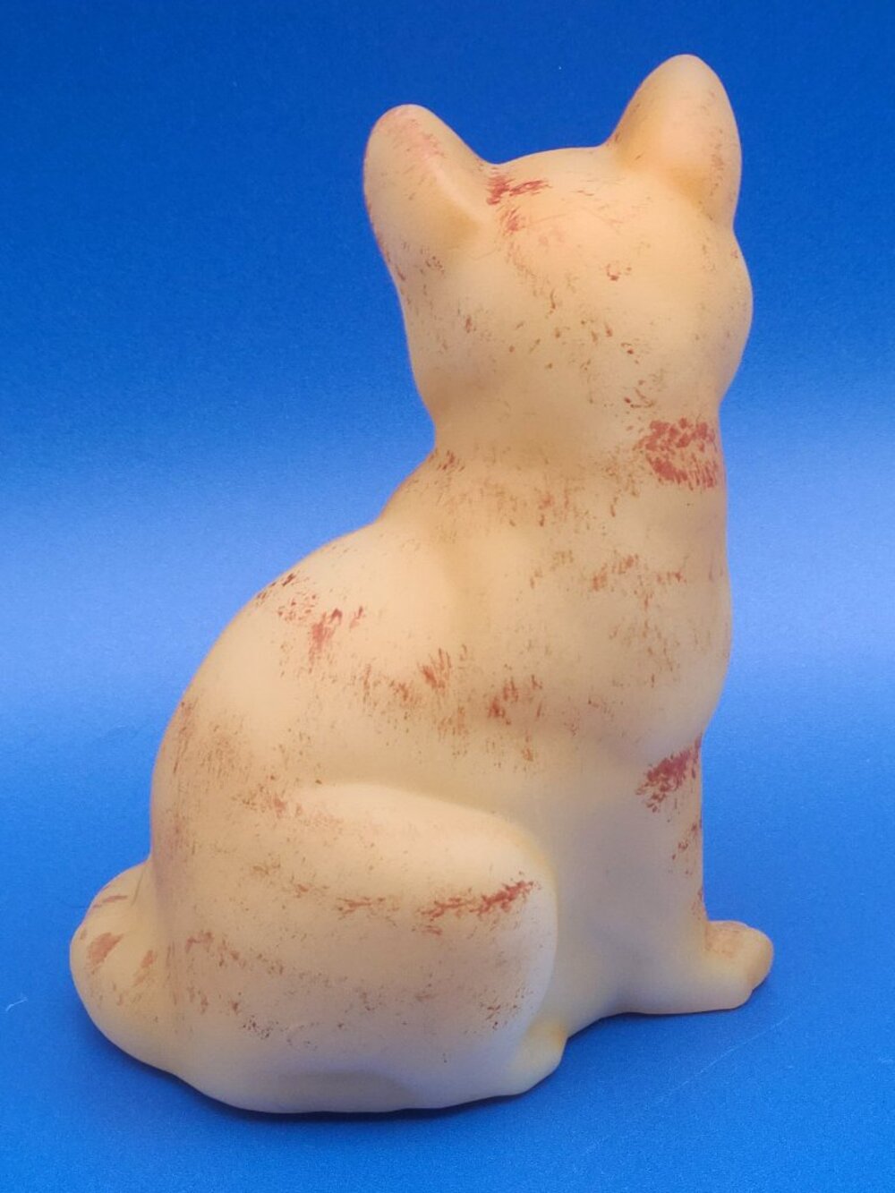2002 Fenton Natural Orange Tabby Sitting Cat Carolyn's Collectables LIMITED - Picture 4 of 10